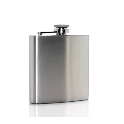 BUĞZ Paslanmaz Çelik 6 Oz Tekli Matara Model 3