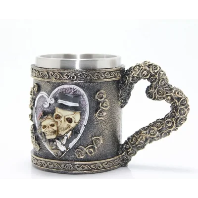 BUĞZ Paslanmaz Çelik Kalpli Kupa Bardak Alk1017