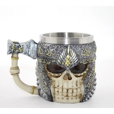 BUĞZ Paslanmaz Çelik Şovalye Kupa Bardak Alk2597