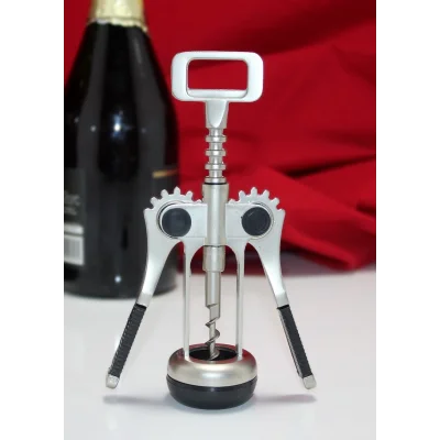 BUĞZ Paslanmaz Çelik Tirbuşon Şarap Açacağı Model 6