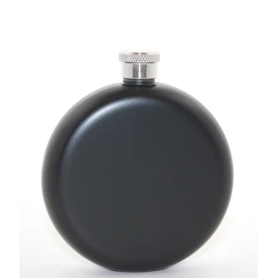 BUĞZ Paslanmaz Çelik Yuvarlak 5 Oz Tekli Matara Alk2678