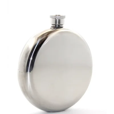 BUĞZ Paslanmaz Çelik Yuvarlak 8 Oz Tekli Matara Alk2677