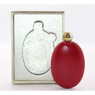  Paslanmaz Çelik Yuvarlak Matara Kırmızı Renk