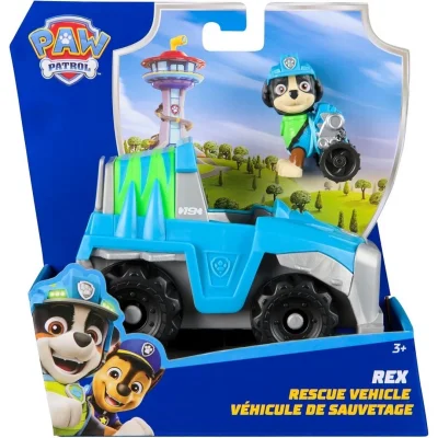 BUĞZ Paw Patrol Rex Kurtarma Aracı ve Figür