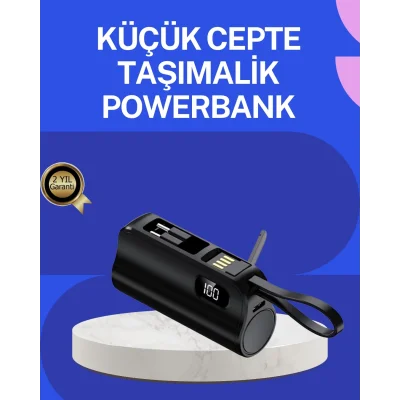 BUĞZ PD 20W Hızlı Şarjlı Kablolu Kablosuz Kullanım Powerbank