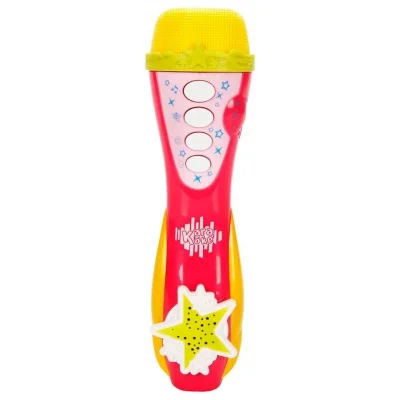 BUĞZ Pembe Karaoke Mikrofonu