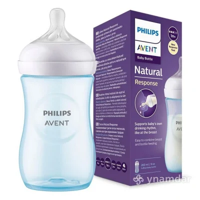 BUĞZ Philips Avent Natural Response PP Pembe Biberon 1+ Ay 260 ml SCY903/11