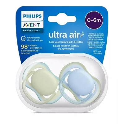 BUĞZ Philips Avent Ultra Air Emzik 0-6 Ay 2li SCF085/21