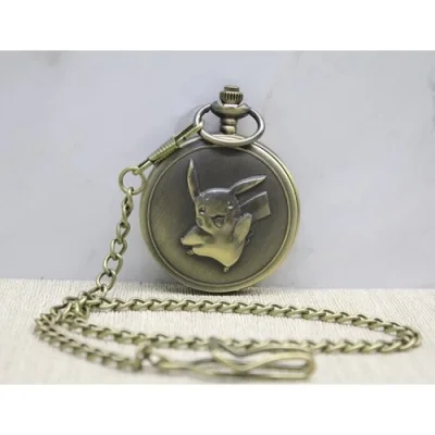  Pikachu Tasarımlı Köstekli Saat