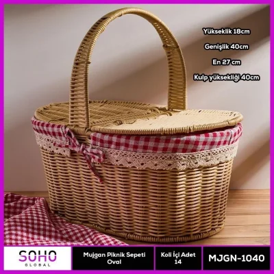 BUĞZ Piknik Sepeti Oval