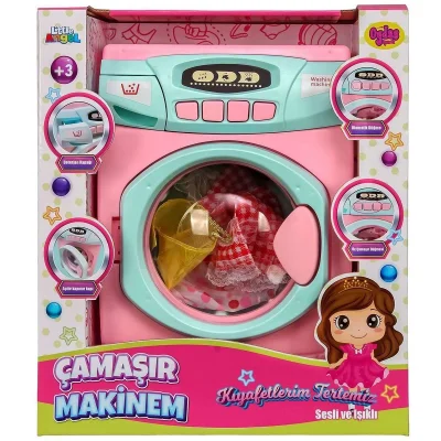  Pilli Büyük Boy Çamaşır Makinesi 02608