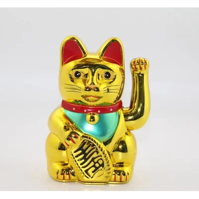 BUĞZ Pilli Sallanan Şans Kedisi - Maneki Neko Alk2933