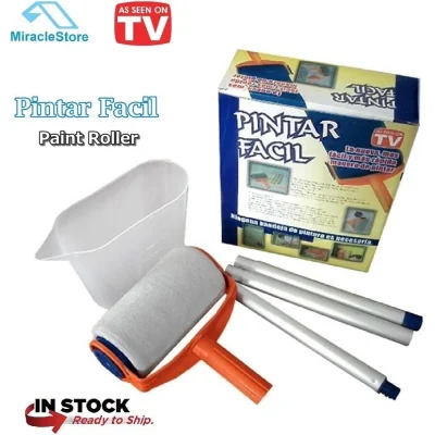 BUĞZ Pintar Facil Pratik Damlatmayan Boya Rulosu Ve Fırçası