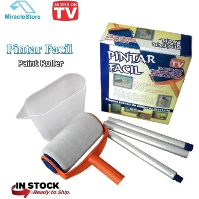 BUĞZ Pintar Facil Pratik Damlatmayan Boya Rulosu Ve Fırçası