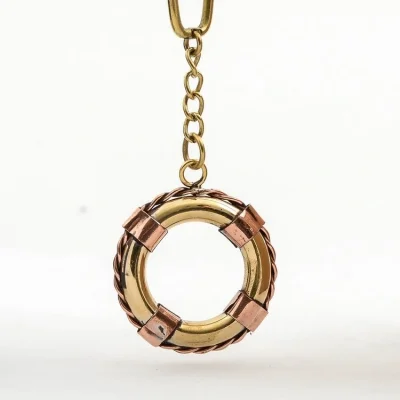 BUĞZ Pirinç Anahtarlık Model 5