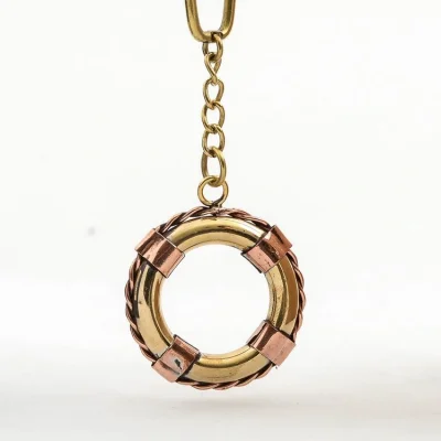 BUĞZ Pirinç Anahtarlık Model 5