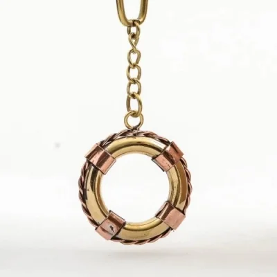  Pirinç Anahtarlık Model 5