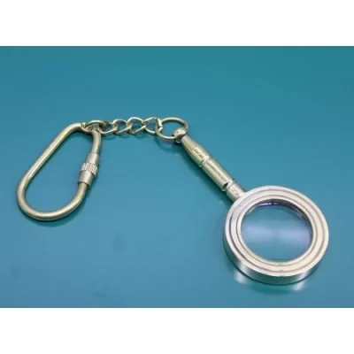  Pirinç Büyüteç Anahtarlık