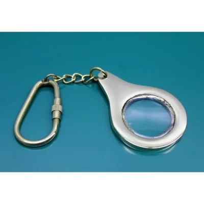  Pirinç Büyüteç Anahtarlık Mini Boy