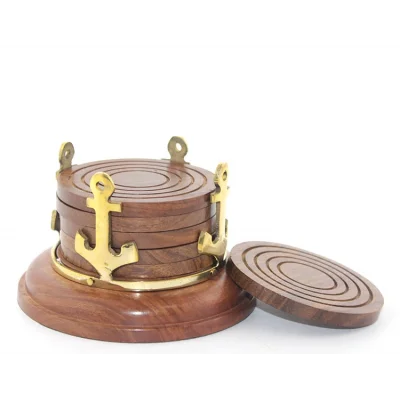 BUĞZ Pirinç Çapalı Bardak Altı Model 1