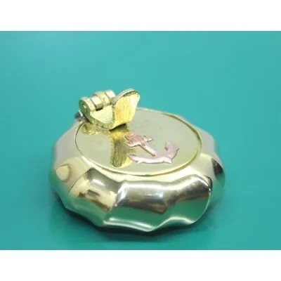  Pirinç Çapalı Kapaklı Küllük 5 Cm