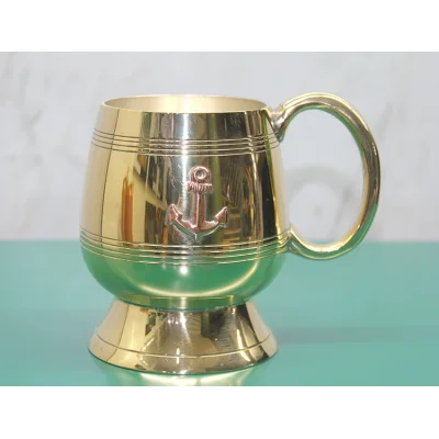 BUĞZ Pirinç Çapalı Kupa Bardak