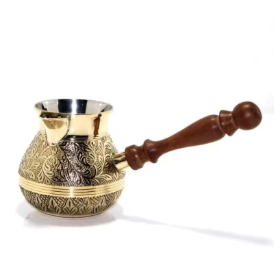  Pirinç Cezve 4 inç Model 2