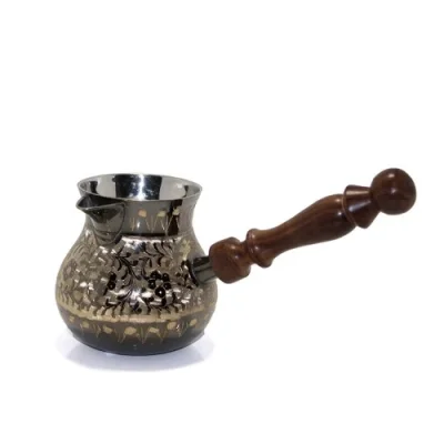  Pirinç Cezve 4 inç Model 3