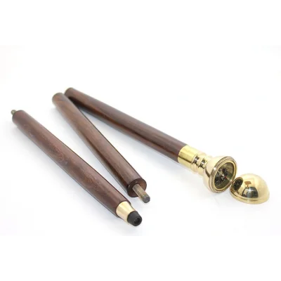 BUĞZ Pirinç Pusulalı Baston Model 2