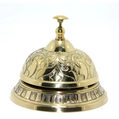  Pirinç Resepsiyon Çanı Model 1