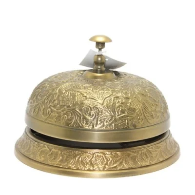  Pirinç Resepsiyon Çanı Model 2