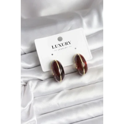 BUĞZ Pirinç Vintage Kadın Küpe