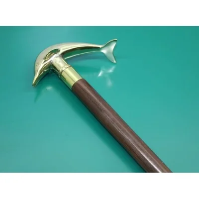  Pirinç Yunus Balıklı Baston