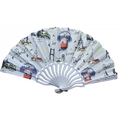 BUĞZ Plastik Kumaş Yelpaze 12li İstanbul