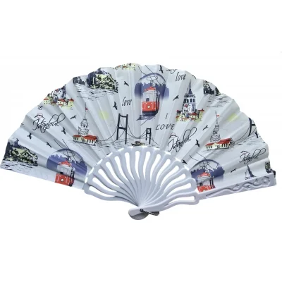 BUĞZ Plastik Kumaş Yelpaze 12li İstanbul