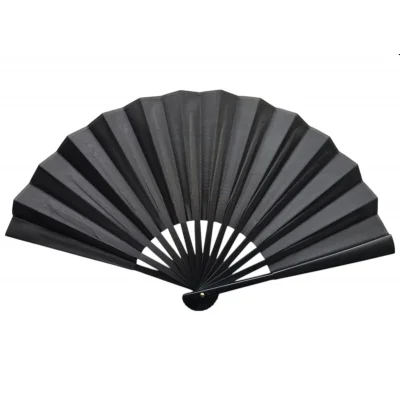 BUĞZ Plastik Kumaş Yelpaze 12li Siyah