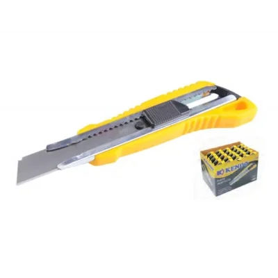 BUĞZ Plastik Maket Bıçağı - Falçata - Otomatik Kilitli