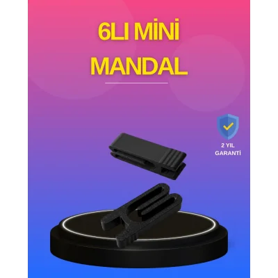 BUĞZ Plastik Poşet Kilidi Mutfak İçin Çok Amaçlı Mandal