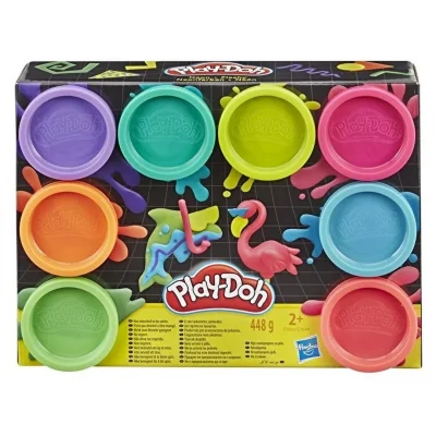 BUĞZ Play-Doh 8li Oyun Hamuru Seti  INT-E5044 - Stokta Olan Gönderilir