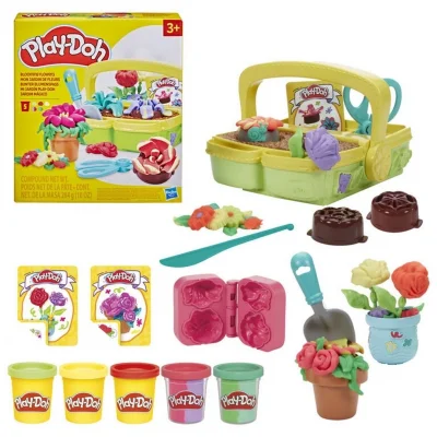 BUĞZ Play-Doh Renkli Çiçekler Botanik Oyun Seti
