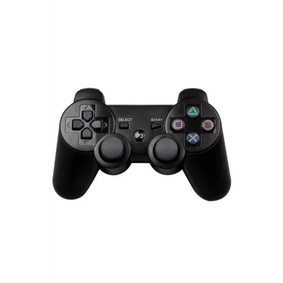 BUĞZ Playstation 3 uyumlu siyah bluetooth joystick, kablosuz bağlantı, 2 yıl garantili