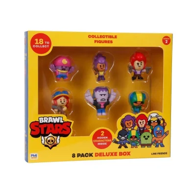  PMI BRW2070 Brawl Stars 8li Delüks Figür Set Asorti