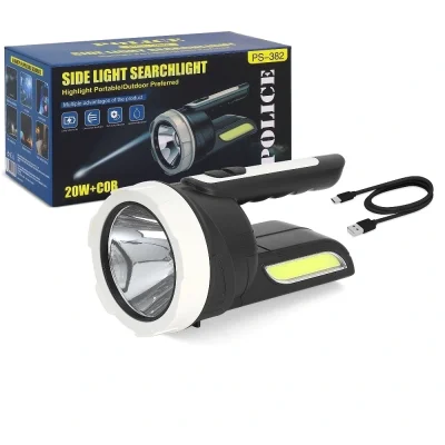 BUĞZ Police Ps-382 Şarjlı Spot Fener