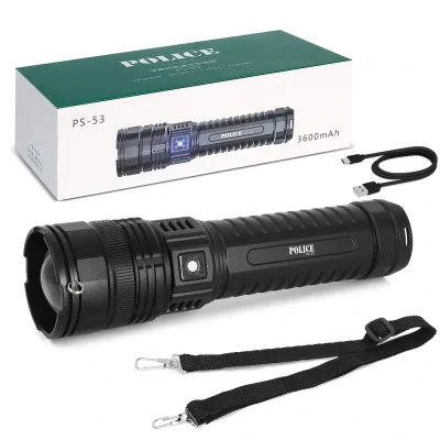 BUĞZ Police Ps-53 Şarjlı El Feneri