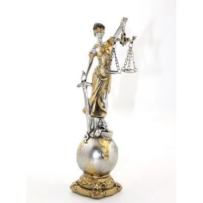 BUĞZ Polyester Adalet Figürü  Alı2895