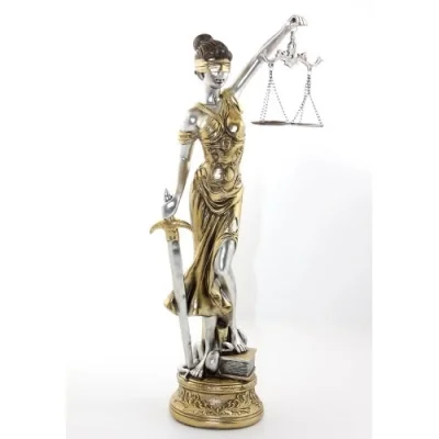 BUĞZ Polyester Adalet Figürü  Model 2