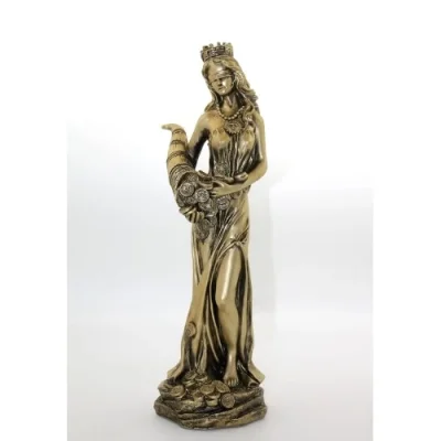  Polyester Bereket Tanrıçası Fortuna Figürü Model 1