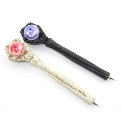 BUĞZ Polyester El Tasarımı Işıklı Tükenmez Kalem