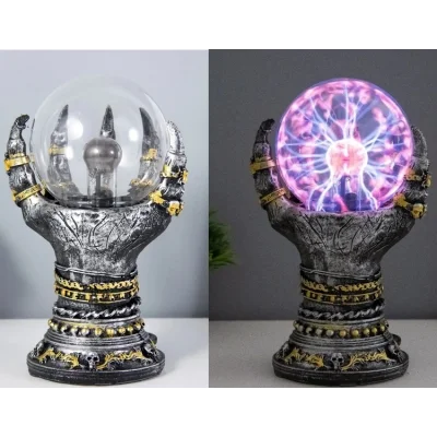 BUĞZ Polyester El Tasarımı Plazma Işık  Alk2940