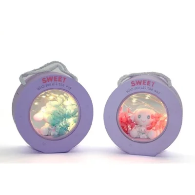  Polyester Hello Kitty Cinnamoroll Masa Üstü Lamba